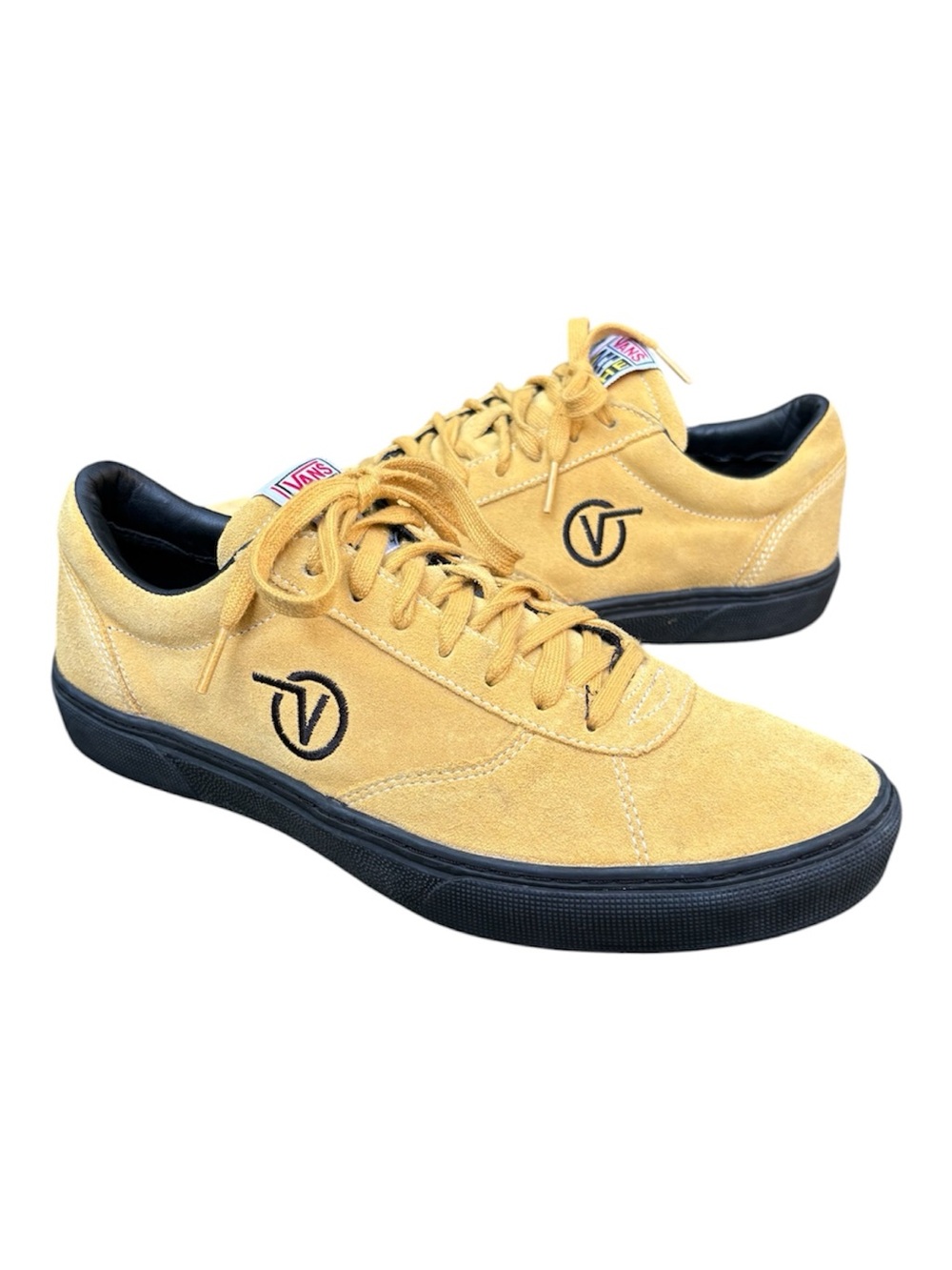 Vans Paradoxxx Yellow Suede Ultra Crush Skateboard Sneaker Men’s 9.5 Women’s 11